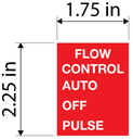 D-129-FC-28 - 12.25" x 9" Sheet of 28 Decals - Each decal is 1.75"w x 2.25"h
