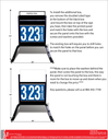 1 GRADE VXS110 SERIES FUEL PRICE SIGN WITH 22" FLIP DIGITS VERSA DISPLAY - FREESTANDING - CURB STAND - MONUMENT STYLE