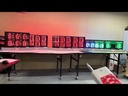 3 GRADES XL340 SERIES 2 LEVELS PUMP TOP FUEL PRICE SIGN WITH 4.75" LED DIGITS