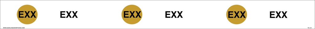 TC-131 - 38" x 3.5" - "EXX" Tank Collar