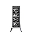 4 GRADES VXS410 SERIES FUEL PRICE SIGN WITH 12" FLIP DIGITS VERSA DISPLAY - FREESTANDING - CURB STAND - MONUMENT STYLE