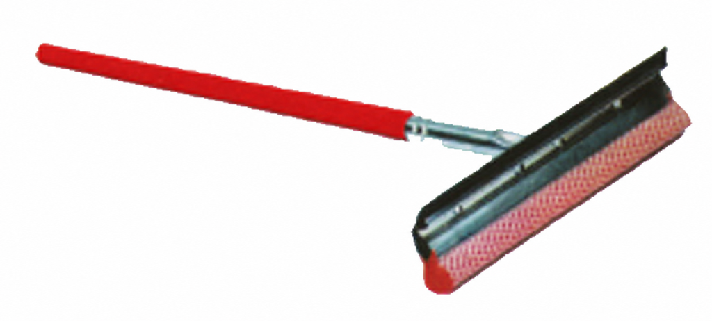 SQ-05  - 8" Aluminum Head Squeegee - 20" Wooden Handle