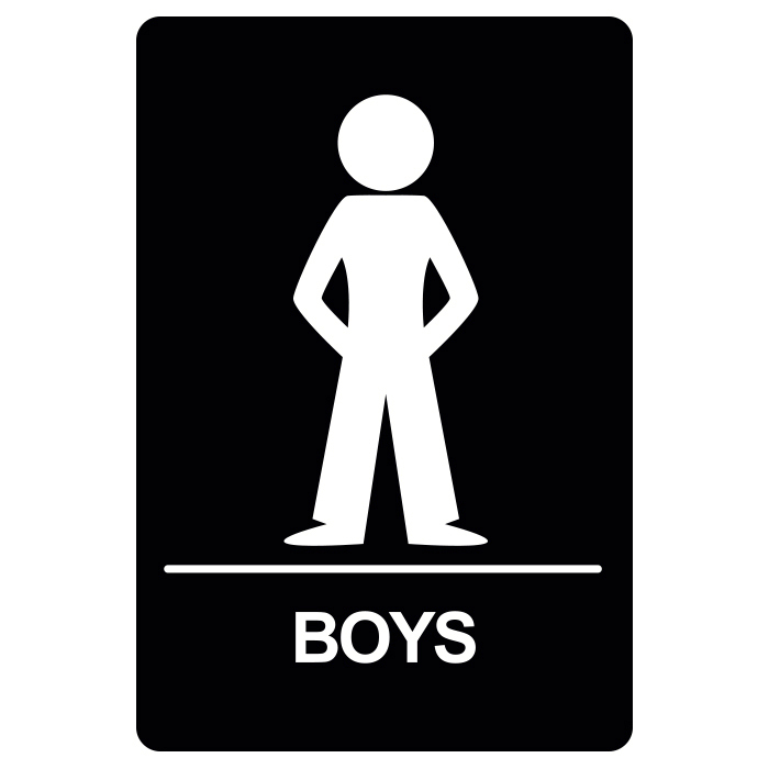 BRS-08 Restroom Sign - BOYS