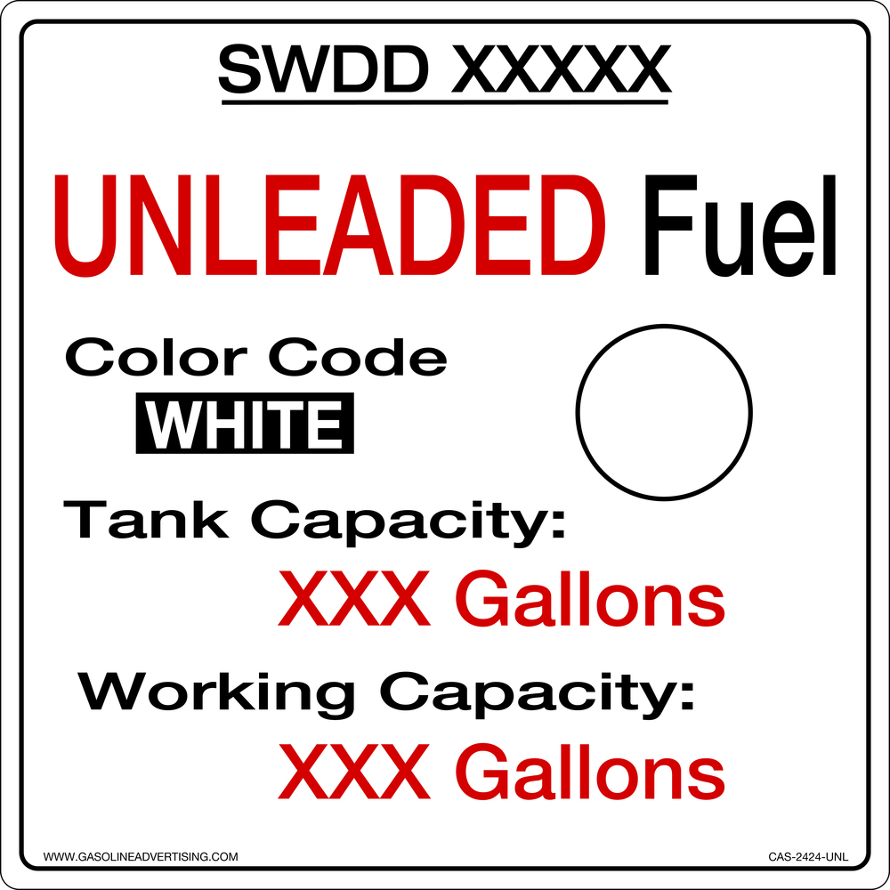 CAS-2424-UNL - 24"W X 24"H - Metal - Tank Capacity...
