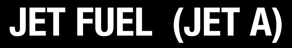 CVD213-JFJA - 21"W X 3.5"H - JET FUEL/JET A Decal