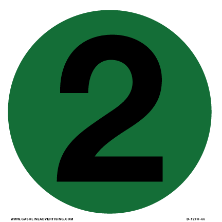 D-#2FO-1212 - API Color Coded for NO. 2 FUEL OIL