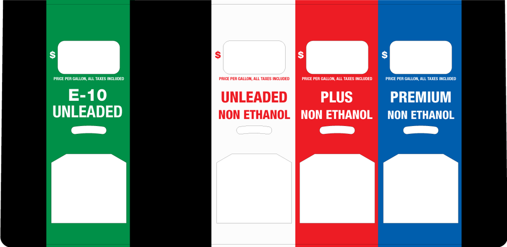 DG10-PO41-E10ULD Product ID Overlay E-10 UNLEADED - UNLEADED NON ETHANOL - PLUS NON ETHANOL - PREMIUM NON ETHANOL