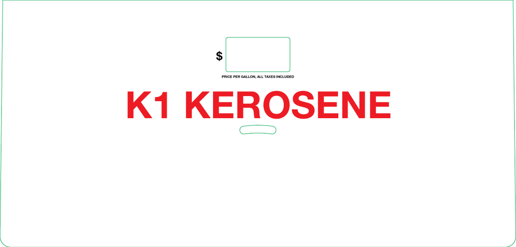 DG10P-PO11-K1KERO Product ID Overlay K1 KEROSENE