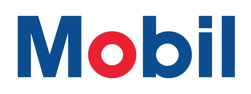 HPD-166-MOBIL -  6"h x 16"w - "Mobil" is 4"h x 13.75"w - 3M Decal