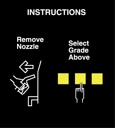 DG8-DF41 -  Single Hose Nozzle Overlay - Instructions