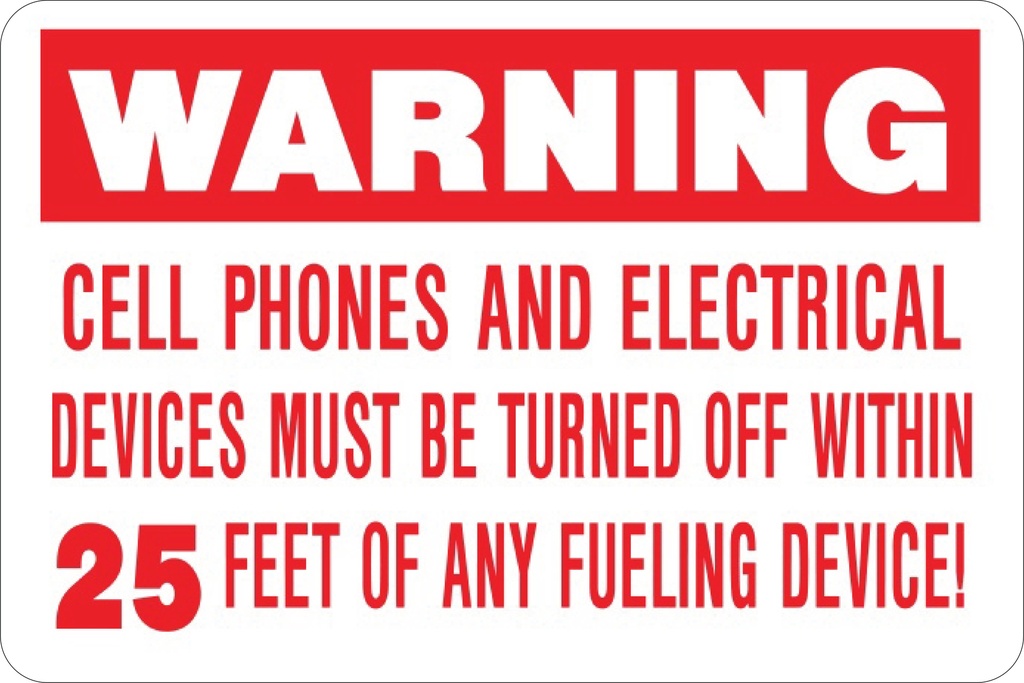 AS-23 - 20" x 14" Metal - Warning...