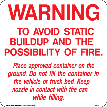 AS-617 - 6" x 6" Metal - To Avoid Static