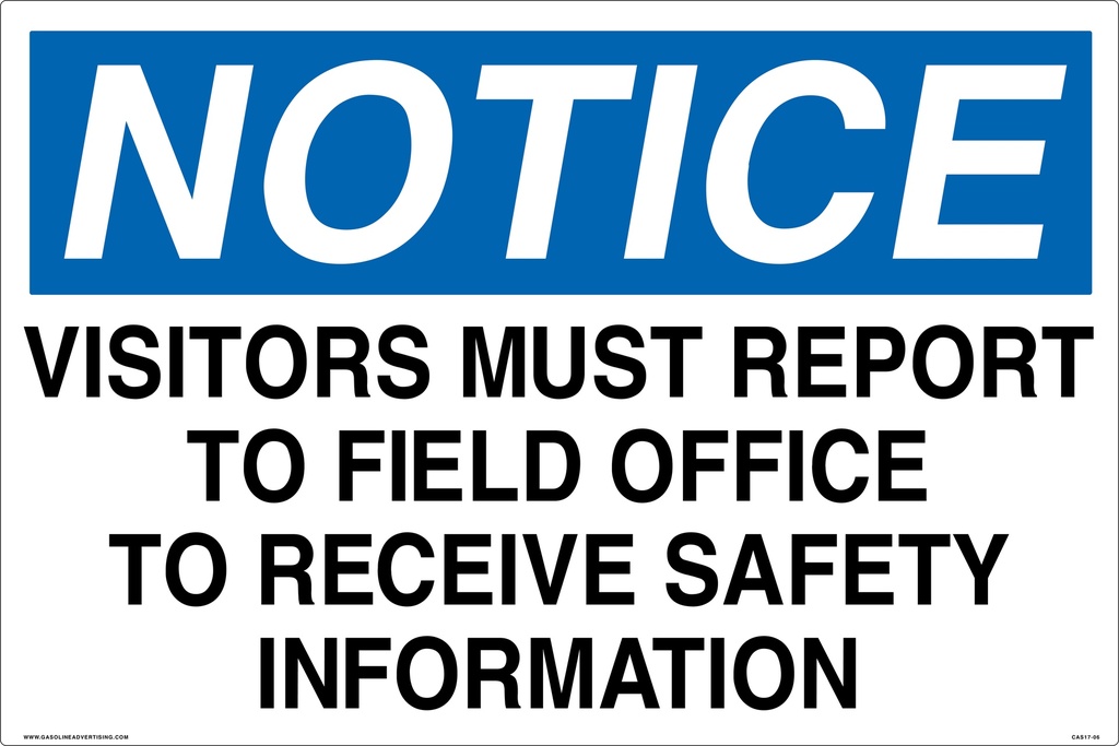 CAS17-06 - 24" x 16" Metal - By Law Signs