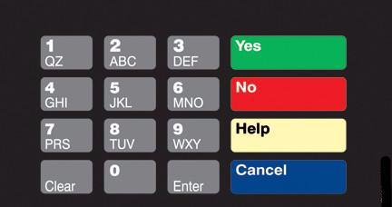 GA-T50064-39 Keypad Overlay