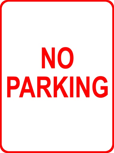 [ATS-01] ATS-01 Sign - No Parking
