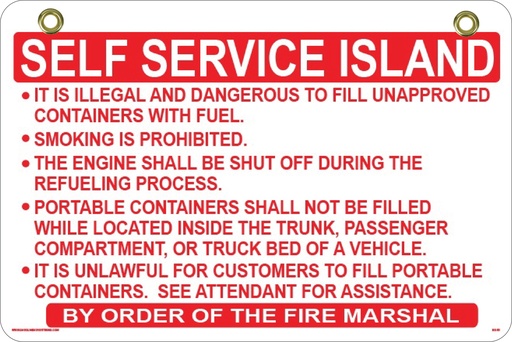 [BS-53] BS53 2 Way Sign - SELF SERV...