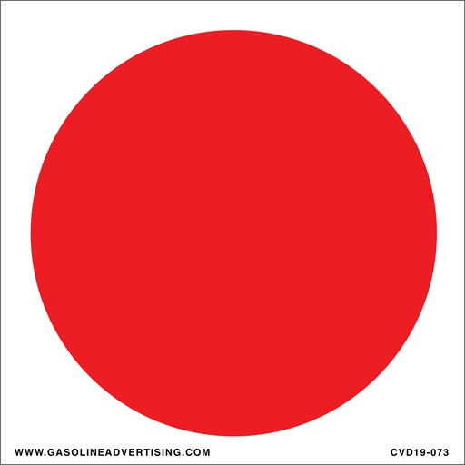 [CVD19-073] CVD19-073 - 6.0"W X 6.0"H - API Color Coded Decal