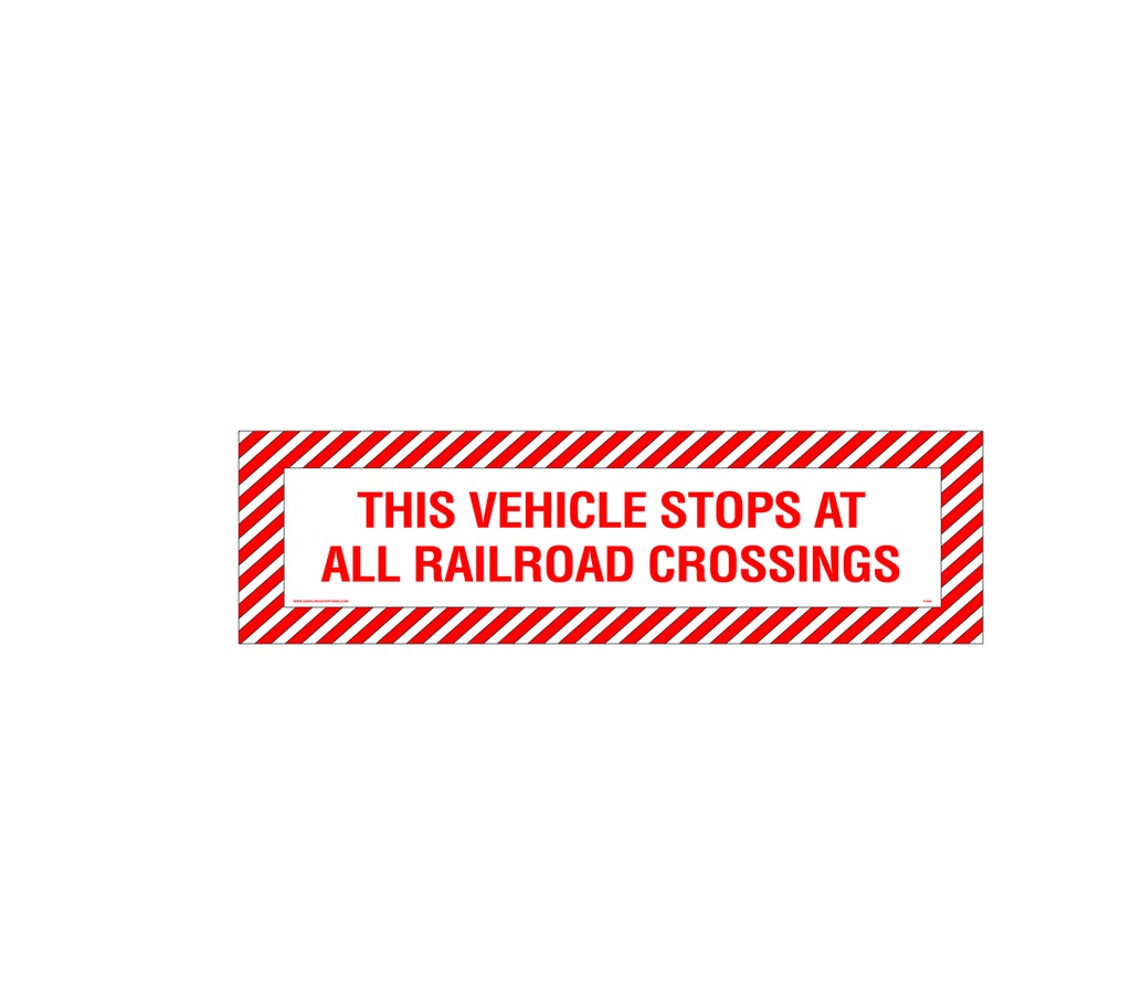 D-820 Truck & Tanker Decal - THIS VEHICLE... | Gasoline Advertising