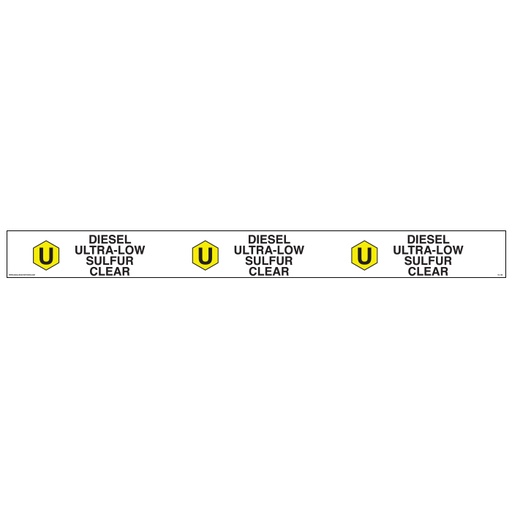 [TC-26] TC-26- 38" x 3.5" "Ultra Low Sulfur Diesel" Tank