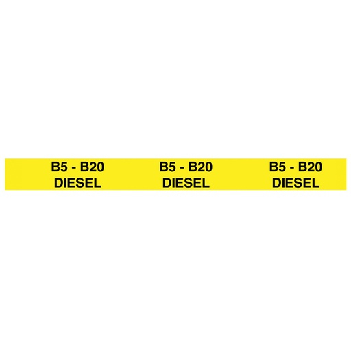 [TC-07D] TC-07D - 38" x 3.5" - "B5 - B20 DIESEL" Tank Collar