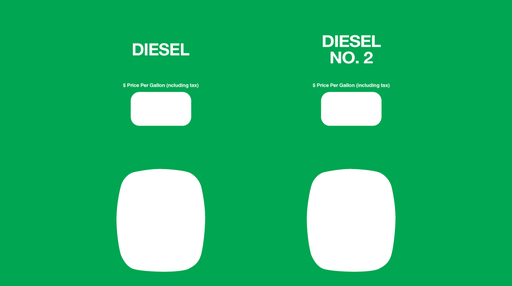 DG4LX-PO21-DSLNO2 - PID Panel - Diesel and Diesel No. 2