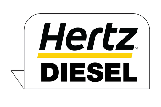 CFPI-HTZ-DSL - 3.5" x 2.625" Fill Pipe ID Tag "HERTZ DIESEL"